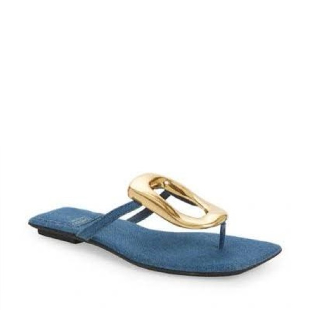 Jeffrey Campbell Linques Denim Sandal